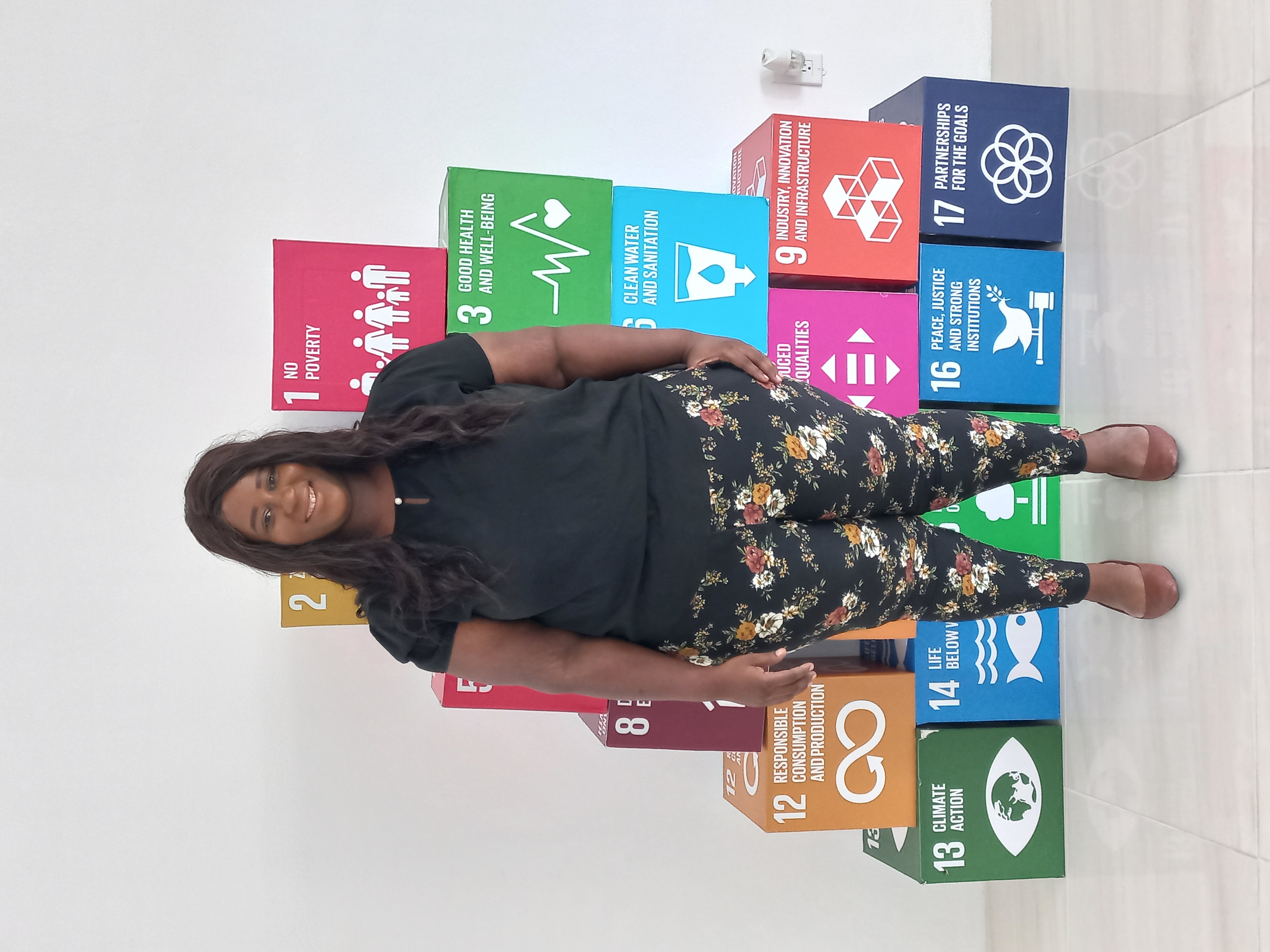 Mrs. Tiffany Strann-Peters, Program Officer at the Department of Youth Affairs.